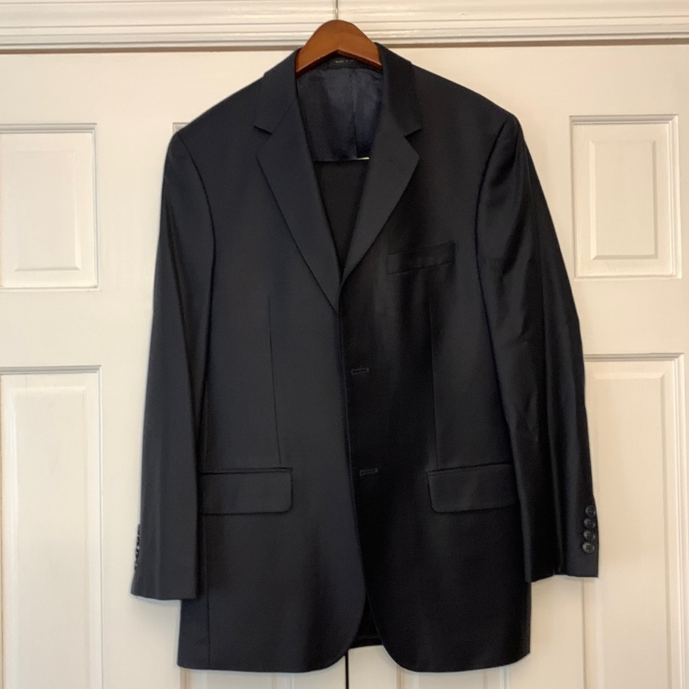 Navy suit with matching pants